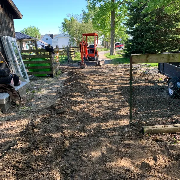 Gravel Driveway Installation Chatham, Ontario.
