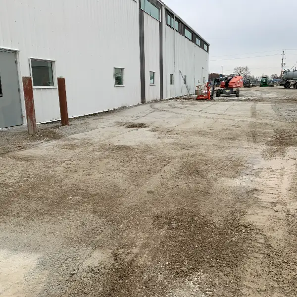 Gravel Parking Area Construction