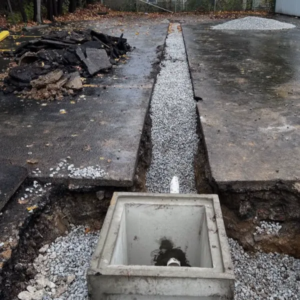 Sewer and water line installations Sarnia Ontario.